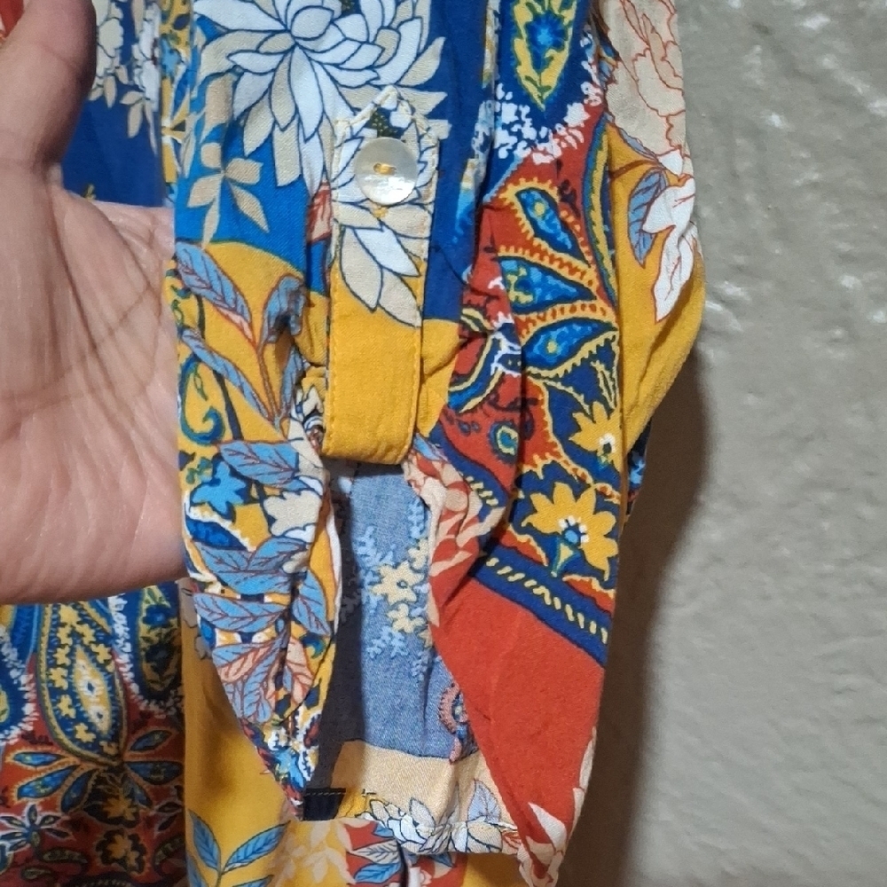 Ruby Rd. Women's Colorful Floral Tops Tees - Short eleeve Size 1X - Picture 4 of 8